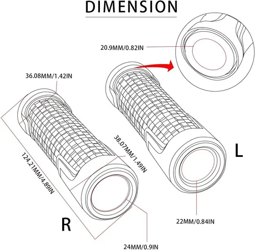 Vista 9 de Protector de palanca de motocicleta para Yamaha XT660 XT660X XT660R 2004-2017, manetas de embrague de freno, protector con logotipo de 7/8 pulgadas
