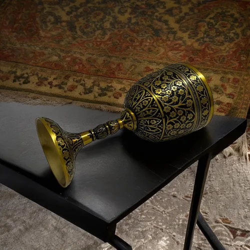 Vista 5 de Copa de cáliz de vino cáliz medieval decoración cáliz hecha a mano Arthur King Cáliz Copa de cerveza 9.5 fl oz