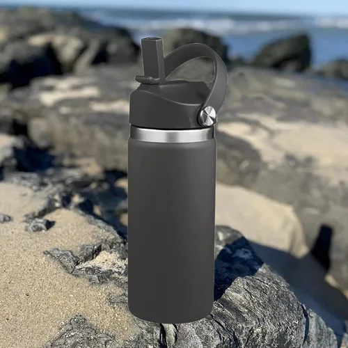 Vista 2 de Tapa de popote para Hydro Flask boca ancha, tapas con popote para Hydroflask boca ancha de 32 40 onzas, tapa de repuesto superior, accesorios