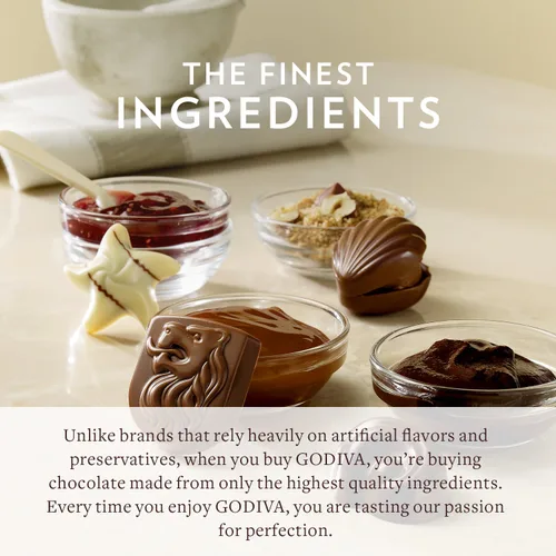 Vista 4 de Godiva Chocolatier Barras de chocolate negro, golosinas de chocolate, amantes del chocolate negro, barra de caramelo de chocolate a granel, 24