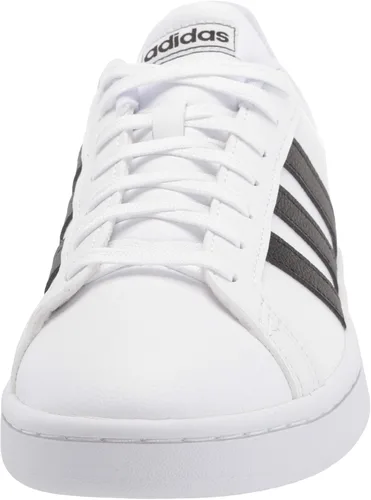 Vista 2 de adidas Tenis Grand Court para mujer, Cloud WhiteLight PurpleCore Black