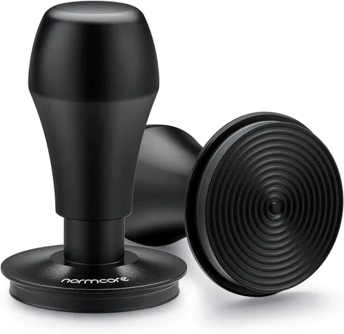 Vista 11 de Normcore Tamper para Espresso de 51 mm con base ondulada - Tamper con resorte - Muelles de repuesto de 15 lb / 25 lb / 30 lb - Mango y soporte