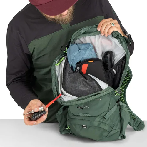 Vista 10 de Osprey Raptor 10L Men's Biking Backpack with Hydraulics Reservoir
