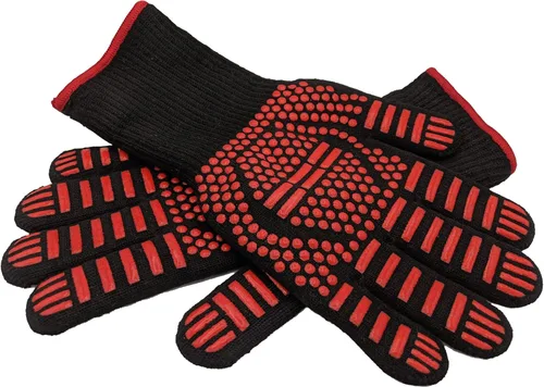 Vista 9 de Parrilla para ahumar barbacoa, kit profesional de jeringa para inyectar carne para fumar con funda, guantes antideslizantes resistentes al calor