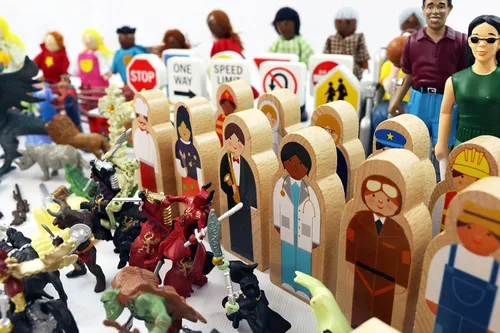 Vista 2 de Platinum Sandtray Kit de iniciación en miniatura - 255+ piezas