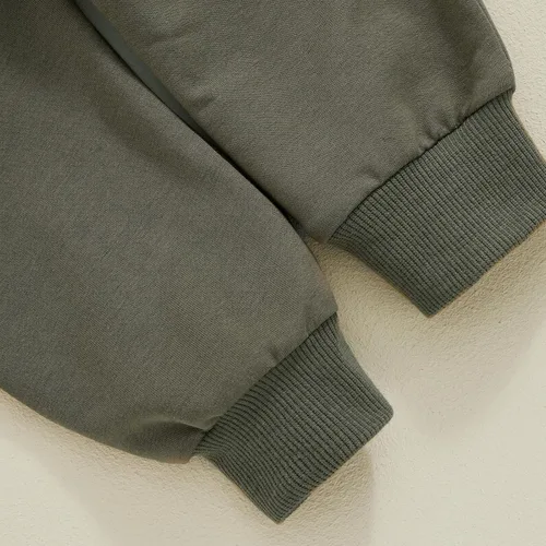 Vista 5 de YINGISFITM Ropa de otoño para bebé, sudadera con cuello redondo y manga larga, pantalones deportivos para otoño e invierno