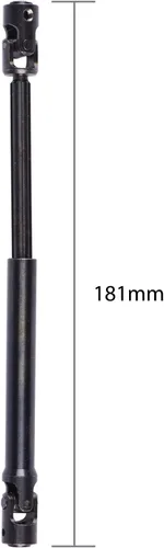 Vista 5 de AIMROCK Eje de transmisión ajustable CVD de metal con piezas de actualización de llave para 1/10 SCX10 D90 RC Crawler Truck (4.764 in)