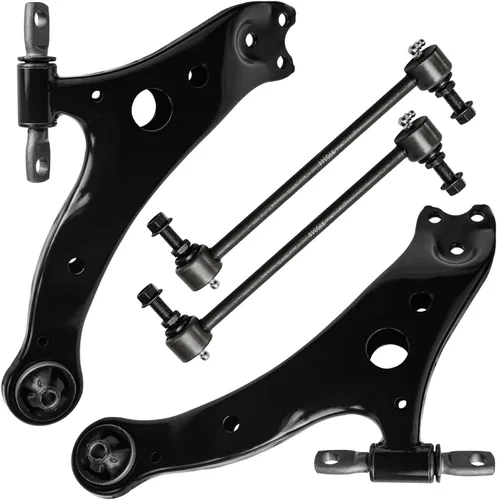 Vista 92 de Detroit Axle - Kit de 4 brazos de control de extremo delantero para Dodge Dart 13-16, Chrysler 200 15-17, 2 brazos de control inferiores, 2 extremos