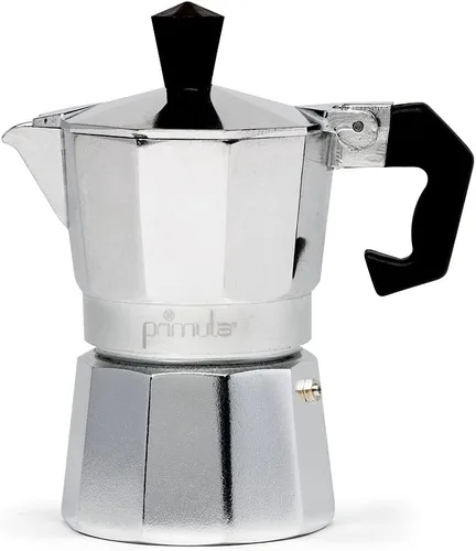 Vista 17 de Primula Cafetera Clásica de Estufa para Espresso y Café, Olla Moka para Preparación de Café Italiano y Cubano, Cafetera Greca, Cafeteras, 3 Tazas