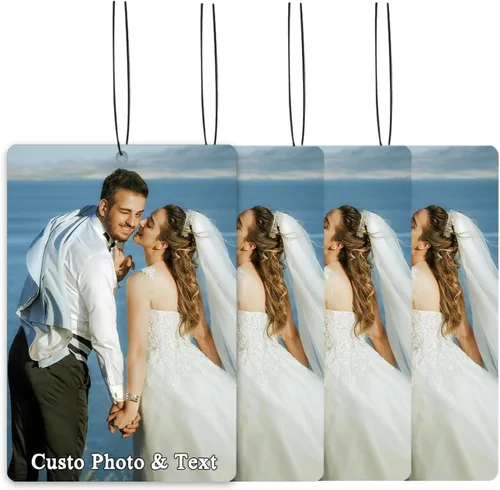 Ambientador personalizado para automóvil, ambientadores personalizados con aroma de doble cara, ambientadores de olores personalizados con imagen,