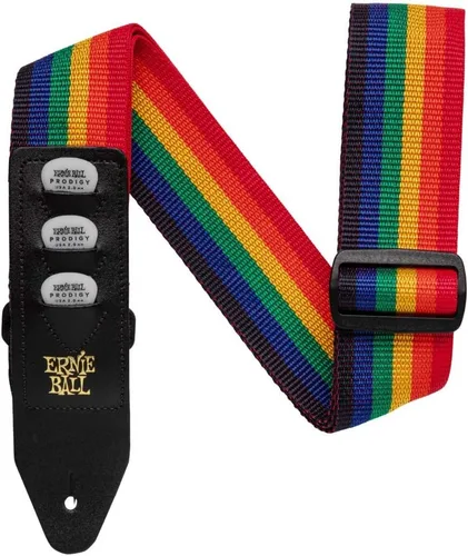 Vista 9 de Ernie Ball Polypro - Correa para guitarra acústica, color negro (P05365)