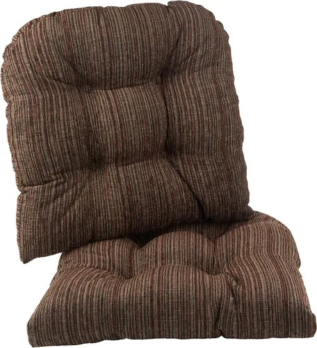Vista 35 de Klear Vu Gripper - Cojines sobrerellenos antideslizantes universales para silla de comedor para decoración de cocina o uso en la oficina