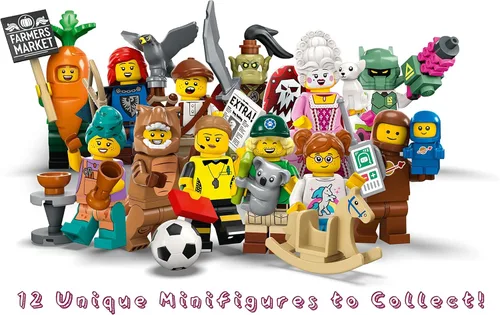 Vista 3 de LEGO Minifiguras coleccionables Serie 24 - Árbitro de fútbol 71037
