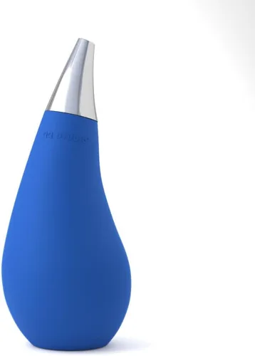 Vista 6 de Dispensador de jabón exprimible para encimera de cocina y baño, botella con forma de lágrima (negro, ~7oz)