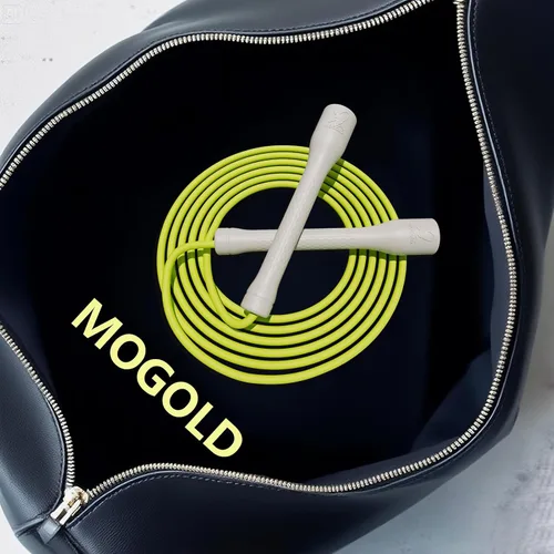 Vista 6 de Cuerda de Saltar para Entrenamiento, Cuerda de Saltar de PVC de 5mm, Longitud Ajustable con Manijas a Prueba de Rompimiento, Ideal