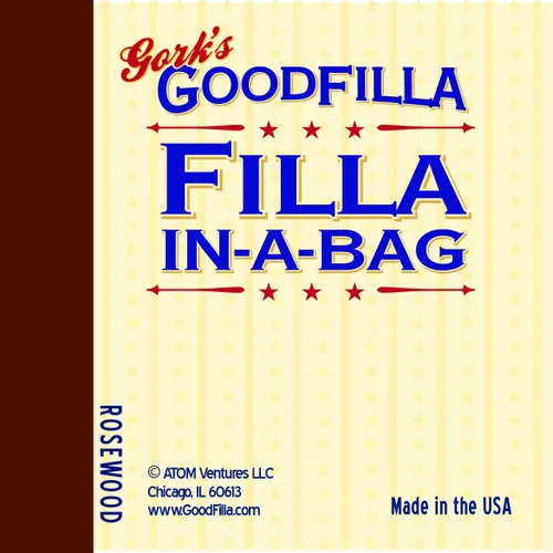 Vista 12 de GoodFIlla Blanco, 12 onzas, polvo de relleno de madera y granos, teñible, pintable, lijable, versátil Cero desperdicio