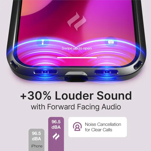 Vista 6 de Catalyst Influence - Funda para iPhone 14 Plus, compatible con MagSafe, a prueba de caídas, resistente a las huellas dactilares, audio 30% más