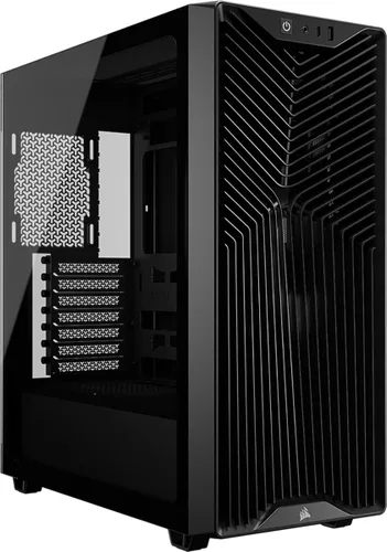 CORSAIR 3200D RS Mid-Tower PC Case – 3X RS120 PWM Fans Included, GPU Anti-sag Stabilization Arm, ASUS BTF, MSI Project Zero, Gigabyte Project Black