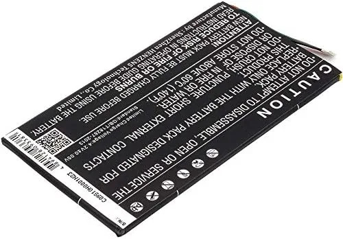 Vista 4 de Reemplazo de batería de 3,7 V para tableta Barnes & Noble BNA-B0002, L83-4977-266-01-4 BNRV400, BNTV400, Nook HD 7
