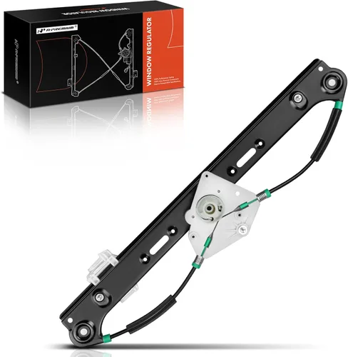 Vista 9 de Regulador de ventana A-Premium sin motor de reemplazo para BMW X3 E83 2004-2010 parte trasera izquierda, lado del conductor