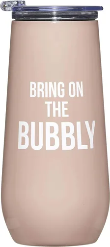 Vista 2 de Santa Barbara Design Studio SIPS Drinkware - Vaso de champán, 12 onzas, burbujeante