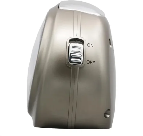 Vista 3 de Seiko Tokai - Reloj despertador para dormitorio, color gris cálido metálico