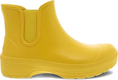 Vista 6 de Dansko Botas de lluvia Karmel para mujer cómodas, soporte de arco, botas impermeables sin botones