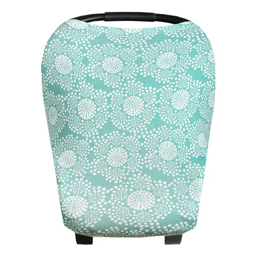 Vista 18 de Copper Pearl Funda multiusos: fundas de asiento de automóvil, funda de lactancia y funda de cochecito para el sol, tela elástica, uso para todas