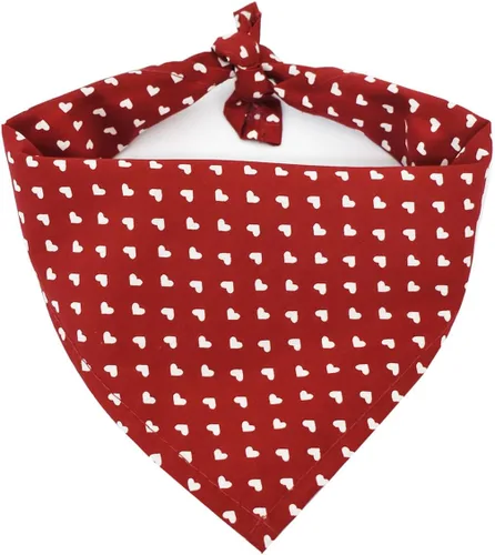Vista 7 de Bubblepup Bandana para perro, 1 bandana de verano para perro, cómodas bandanas de algodón para perro niño y niña, bufanda triangular para perros