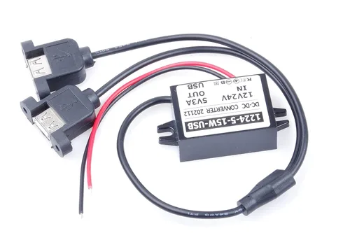 Vista 7 de DC-DC 9V 12V 24V 36V 8V-40V a 5V 3A 15W Mini USB Fuente de Alimentación Módulo Convertidor de Alimentación de Coche Módulo de Protección contra