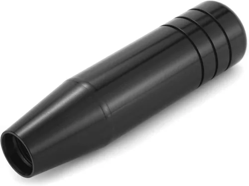 Vista 5 de Lunsom Pomo de palanca de cambios de aluminio de 5 pulgadas, mango de palanca de cambios de aleación larga, cabezal de cambio automático