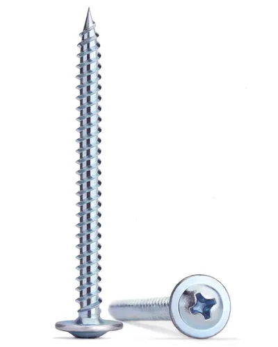 Vista 19 de Tornillos de madera negra, #8-32 Kit surtido de tornillos de 155 piezas Phillips modificada cabeza de armadura de madera tornillos de metal rápido