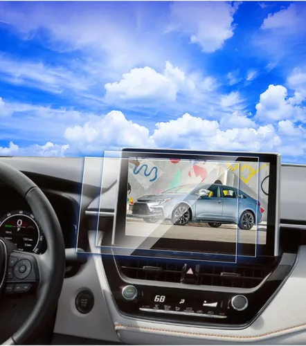 Vista 9 de 2 unids para Nissan Murano 2025 Protector de pantalla para Nissan Murano 2025 2026 SV/SL/Platinum 12.3 pulgadas Protector de pantalla de plástico