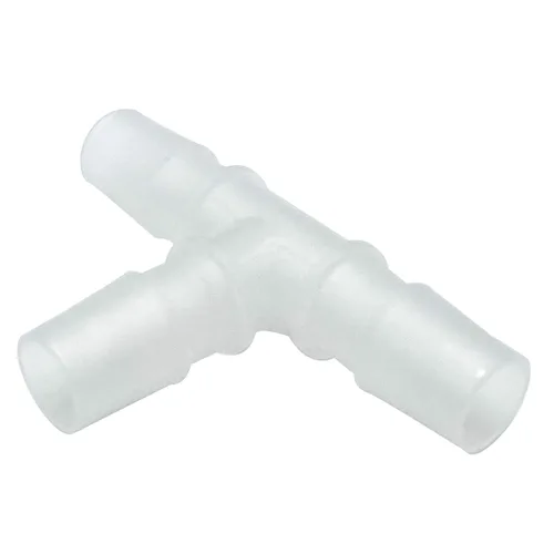 Vista 2 de Manguera de plástico de 34 "para manguera de 3 vías en forma de T, accesorio de púas para aceite de agua de ozono (paquete de 3)