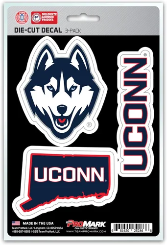 Vista 9 de FANMATS NCAA Unisex NCAA 3 Piece Decal Set