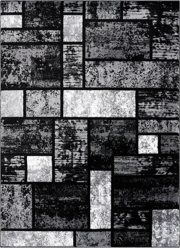 Vista 5 de Persian Area Rugs 1007 - Alfombra gris de 8 x 10 pies, 8 pies x 10 pies, gris
