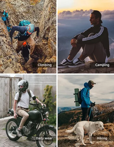 Vista 8 de SPECIALMAGIC Pantalones de golf para hombre, elásticos, ajustados, ligeros, con bolsillos con cremallera