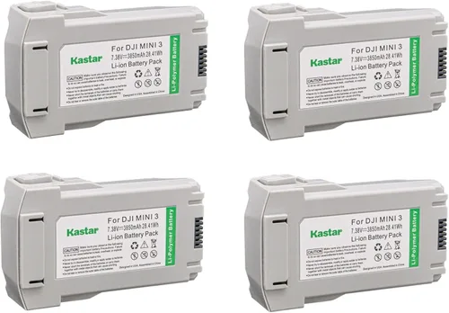 Vista 5 de Kastar Paquete de 1 batería Plus 7.38V 3850mAh 28.41Wh repuesto para DJI Intelligent Flight Mini 3 Drone, Mini 3 Pro Drone, Mini 4 Pro Camera Drone