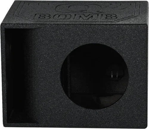 Vista 4 de QPower QBomb QBOMB12HP Caja Individual de Subwoofer Ventilado con Puerto de 12 pulgadas con Recubrimiento Protector