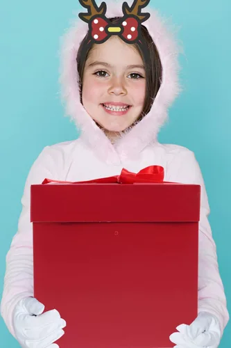 Vista 6 de Elephant-package Caja de regalo mediana con tapas, cinta y relleno de papel, para cumpleaños, Navidad, día de San Valentín, embalaje de regalo, Rojo