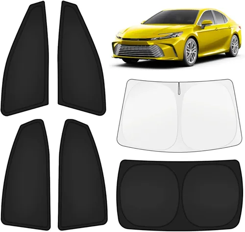 Vista 172 de KUST Parasol para parabrisas delantero, plegable, más grueso, de 5 capas, bloquea el calor y los rayos UV del sol