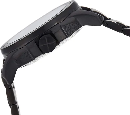 Vista 4 de Fossil Reloj con moderna máquina automática de acero inoxidable Negro