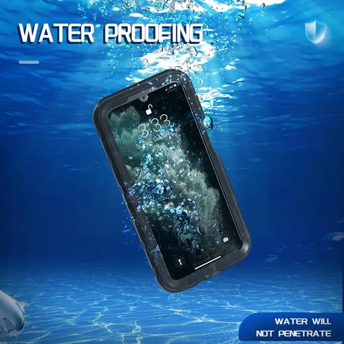 Vista 2 de DINGXIN Funda para teléfono Samsung Galaxy A15 5G, resistente al agua, con certificación IP68, a prueba de polvo, a prueba de golpes, protector