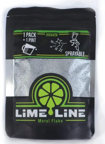 LiME LiNE Escama de metal automotriz pulverizable para pintura personalizada Paquete de 1