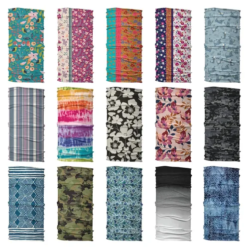 Vista 8 de Karma Diadema de pájaro para mujer, ancha, diadema de tela y bufanda elástica para el cabello, color azul pájaro