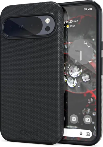 Vista 23 de Crave Dual Guard para Google Pixel 6 Pro, funda de doble capa de protección contra golpes para Google Pixel 6 Pro - Aguamarina