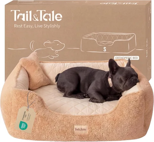 Vista 14 de Cama ortopédica refrescante para perros pequeños, espuma viscoelástica