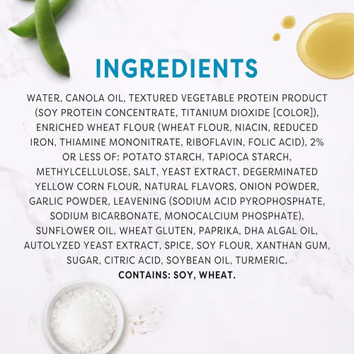 Vista 6 de Gardein Filetes sin pescado a base de plantas dorados, veganos, congelados, 10.1 onzas