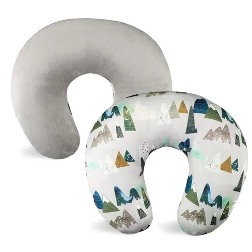 TANOFAR Funda de almohada de lactancia, 1 paquete, funda elástica extraíble para almohadas de lactancia, ultra suave, se adapta perfectamente a la