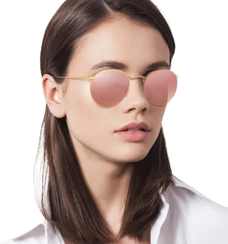 Vista 6 de Ray-Ban Rb3447 - Lentes de sol redondos de metal